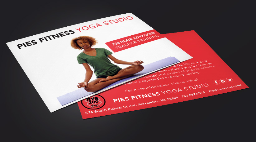 Pies Fitness Yoga Studio: Teacher Training Card
