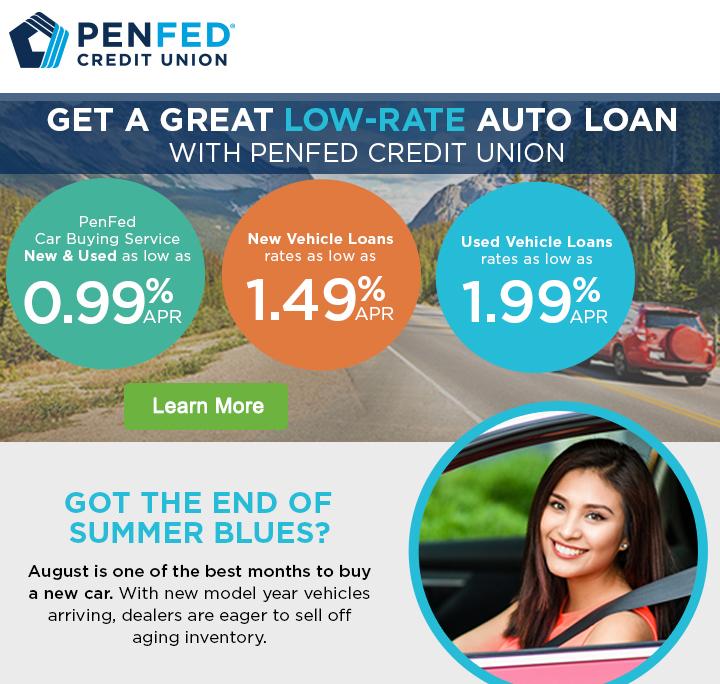 PenFed: Auto Loan Email
