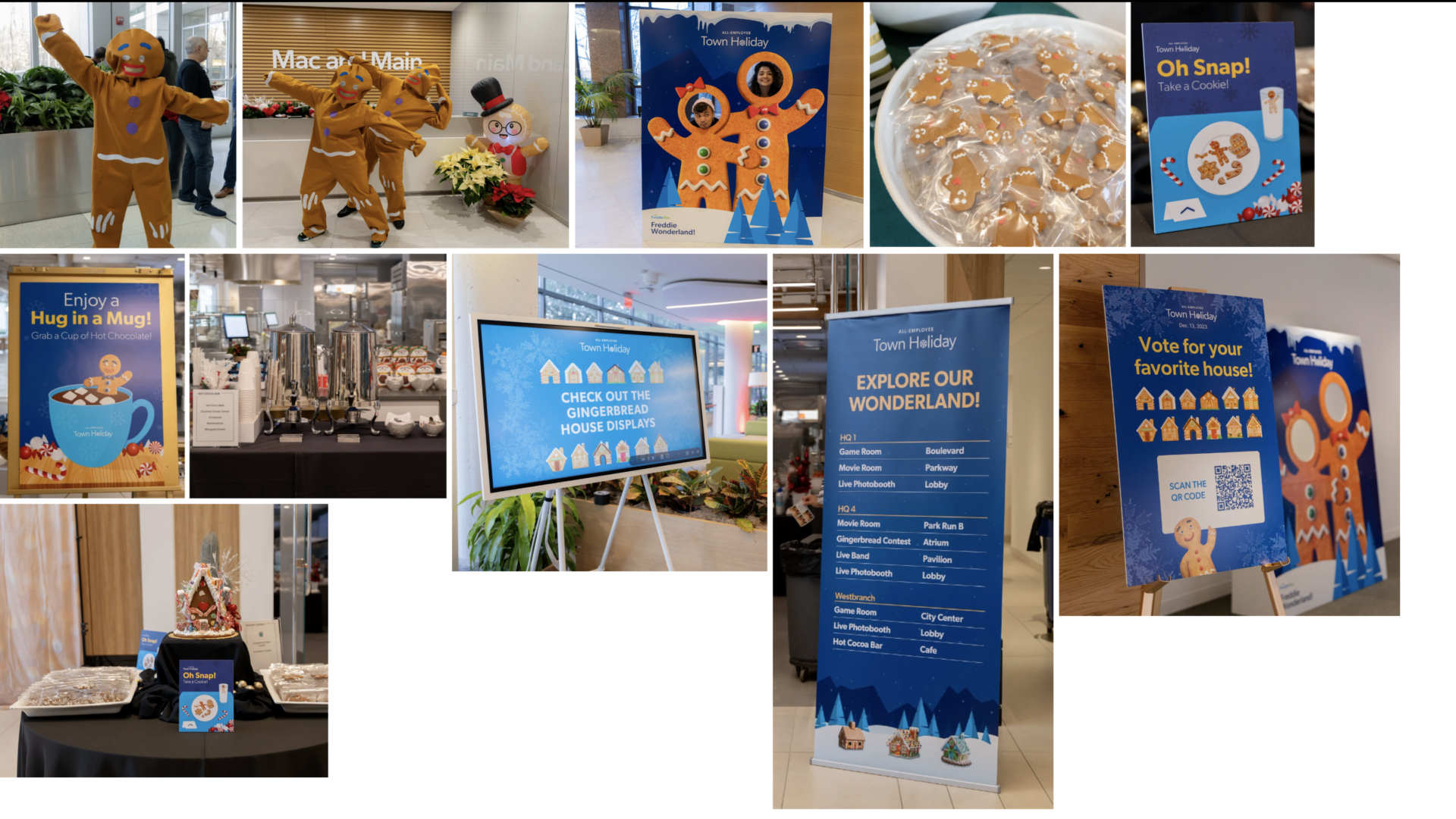 Town Holiday Party Visuals